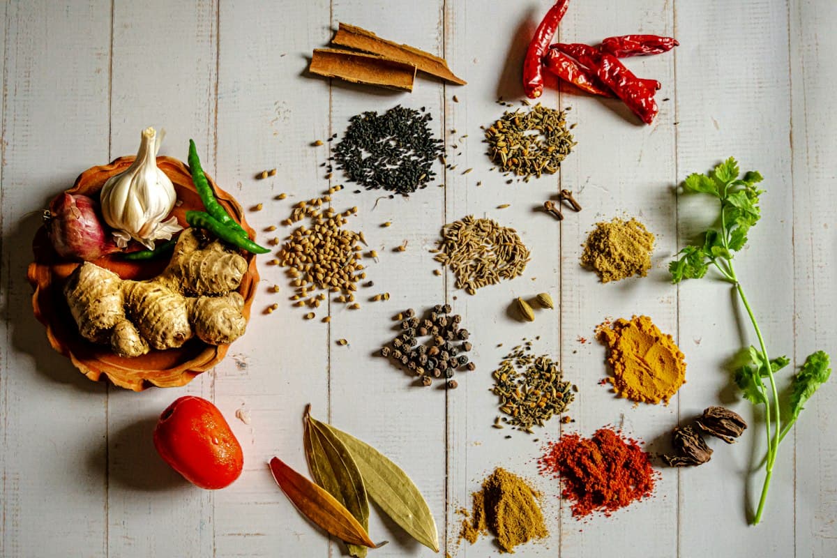 Indian turmeric products