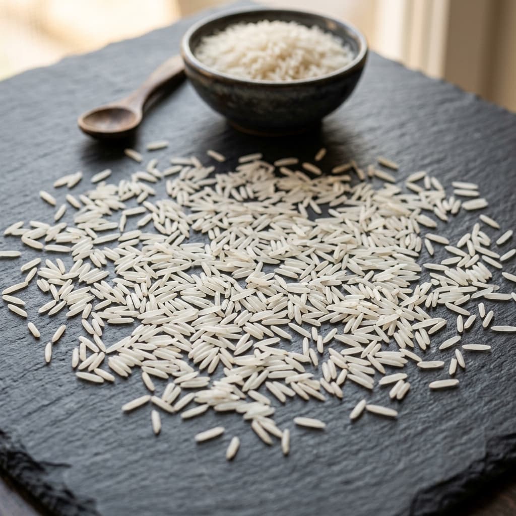 1121 Basmati Rice grains