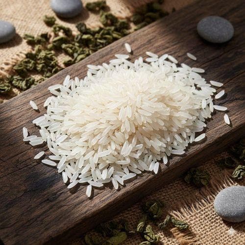 Sona Masoori Rice grains in a bowl